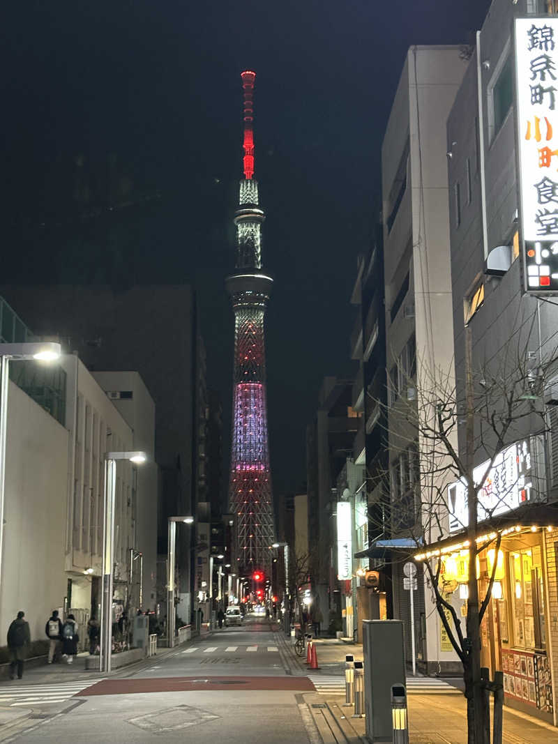 西も。さんのスパ&カプセルイン リアルサウナ錦糸町のサ活写真