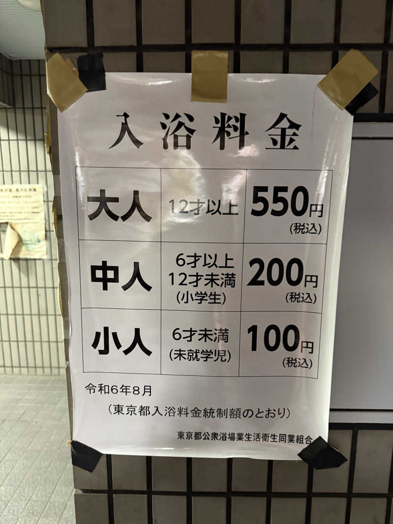 サウナスキーさんの寺島浴場のサ活写真