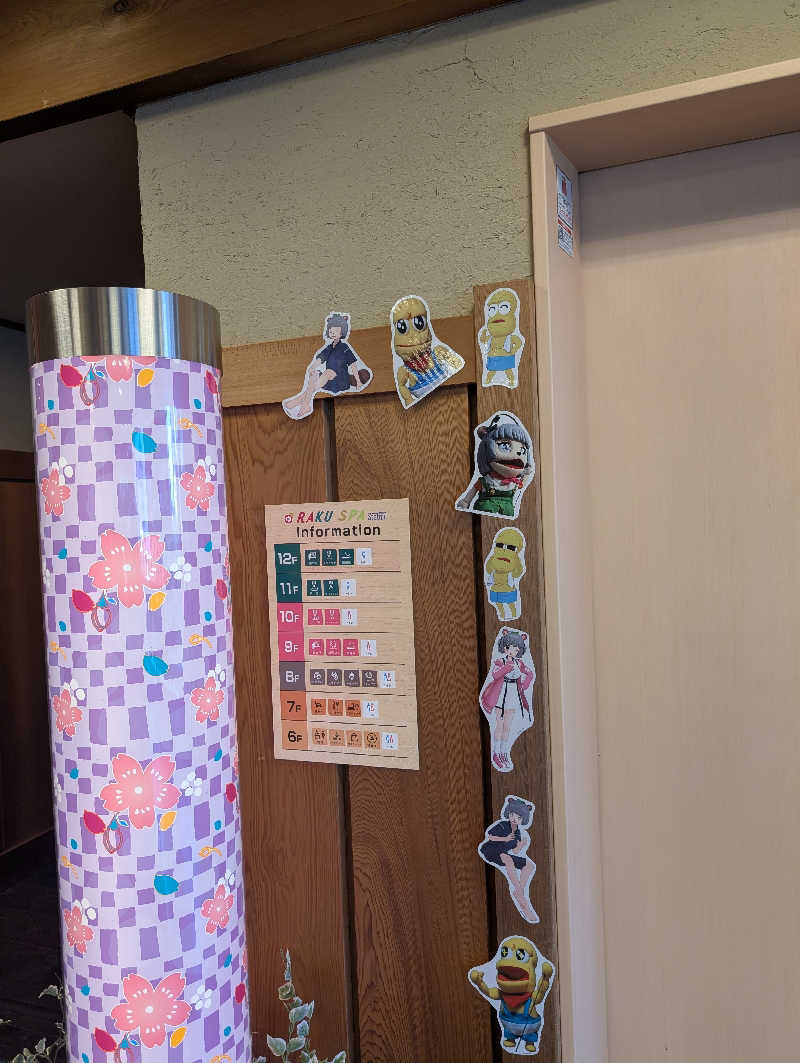 もりゃーさんのRAKU SPA Station 府中のサ活写真
