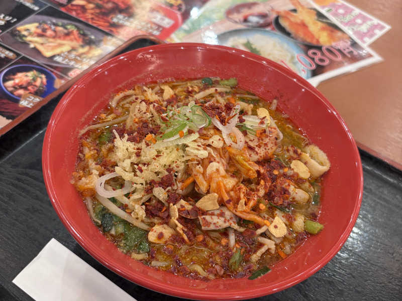 旨辛豚スタミナ麺(リベンジ編)🍜