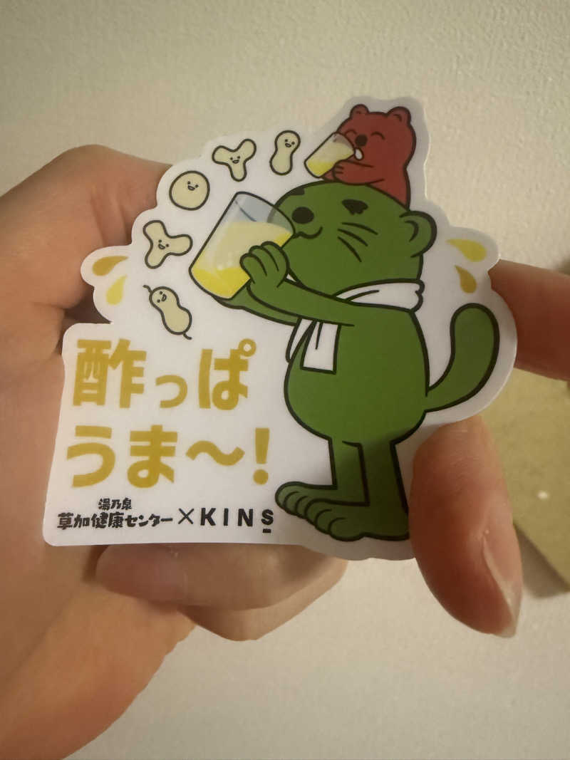 ぷりんデヴィディさんの湯乃泉 草加健康センターのサ活写真