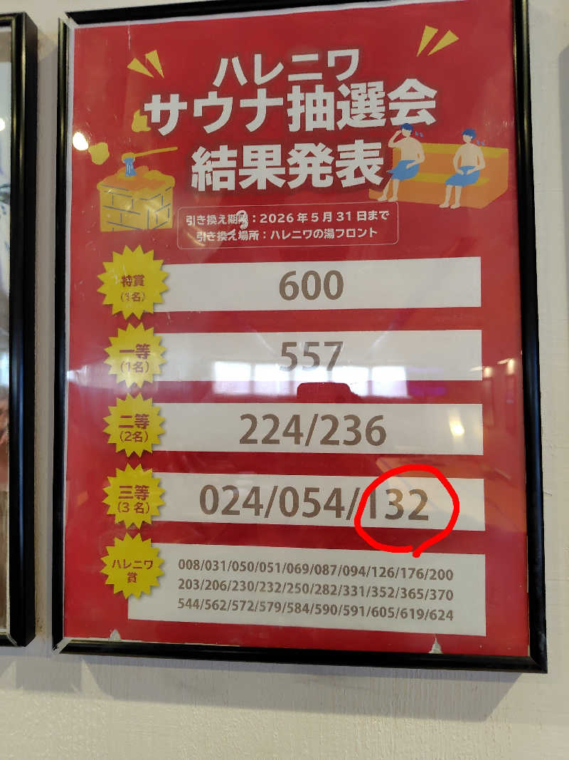 いな🧚‍♂️せんさんのおふろcafé ハレニワの湯のサ活写真