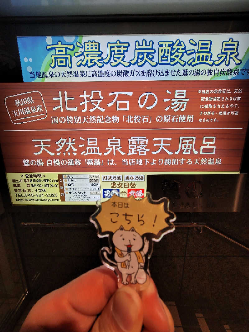 とんさんの鷲の湯のサ活写真