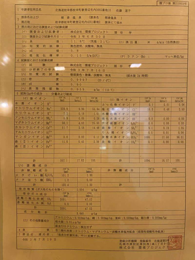 あぽろんさんのうたのぼりグリーンパークホテルのサ活写真