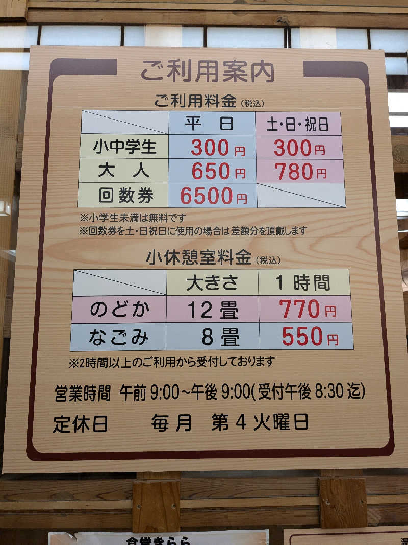 ぼるさんの道の駅 上品の郷 (ふたごの湯)のサ活写真