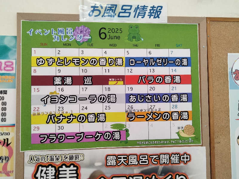 ナシゴレンさんの越谷健美の湯のサ活写真
