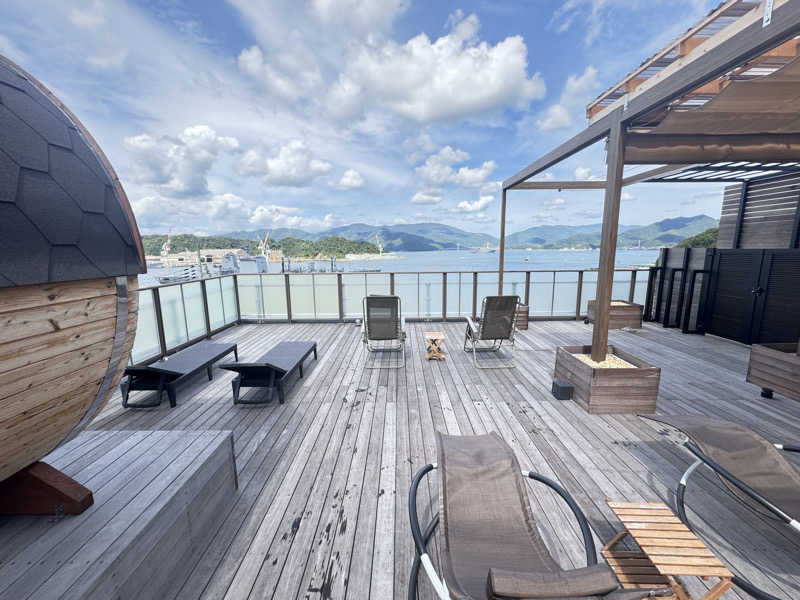 サウナと哲学さんの海の見える絶景サウナのサ活写真