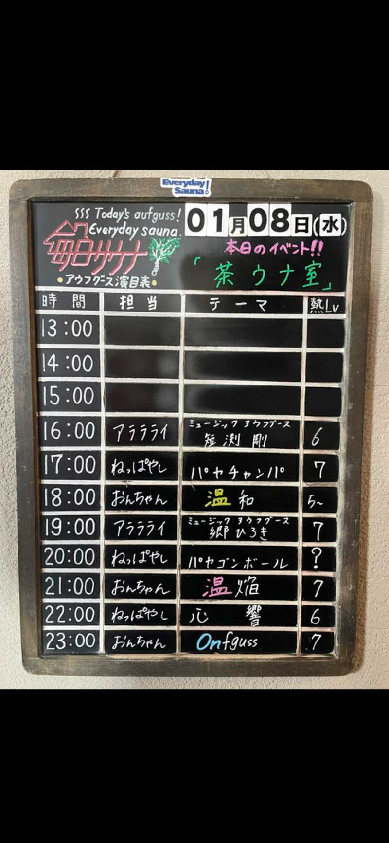 Takayasuさんの毎日サウナ 前橋本店のサ活写真