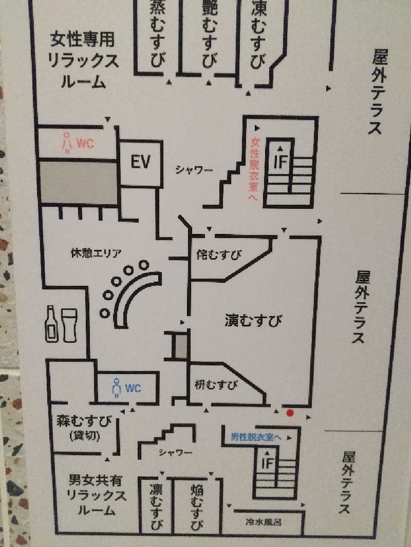 みとすぃさんの常総ONSEN&SAUNA お湯むすびのサ活写真