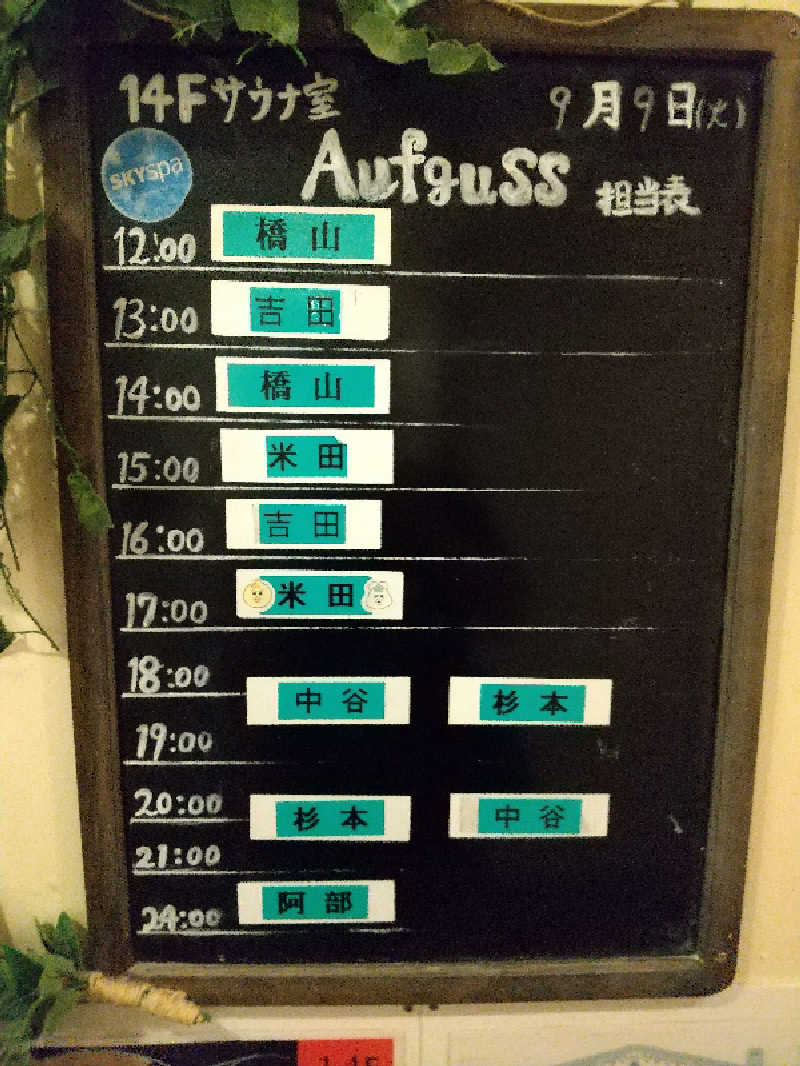 みとすぃさんのスカイスパYOKOHAMAのサ活写真