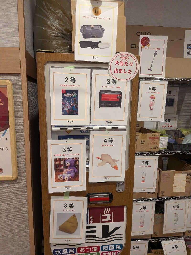 みとすぃさんの南柏天然温泉すみれのサ活写真