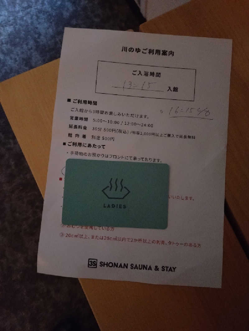 洗濯機は二層式さんの3S HOTEL ATSUGIのサ活写真