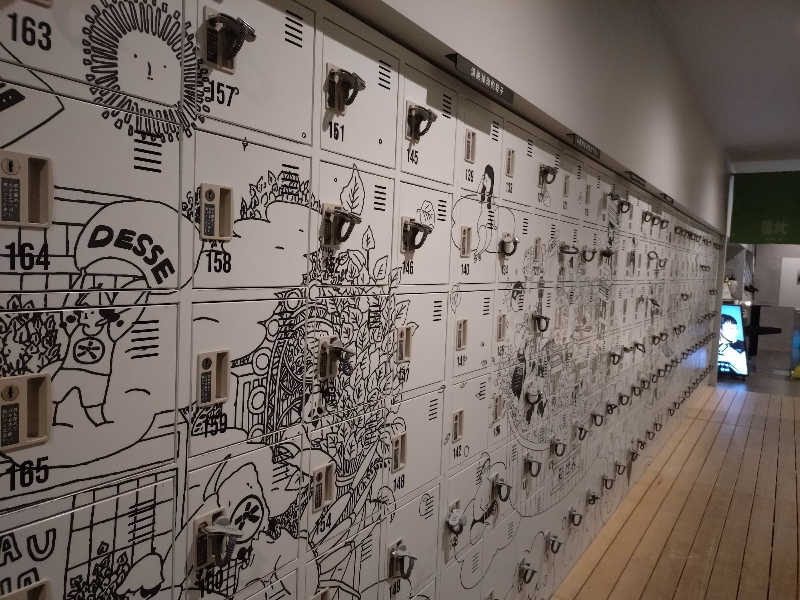 洗濯機は二層式さんの大阪サウナDESSEのサ活写真