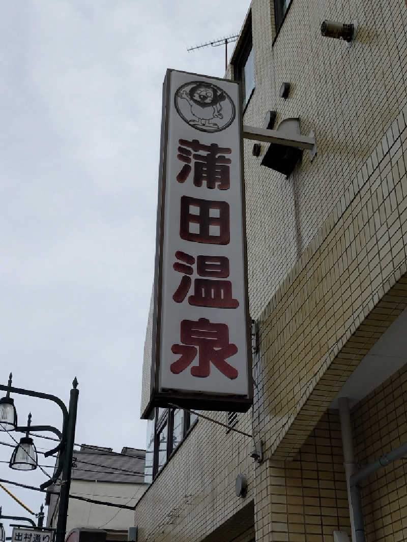 洗濯機は二層式さんの蒲田温泉のサ活写真