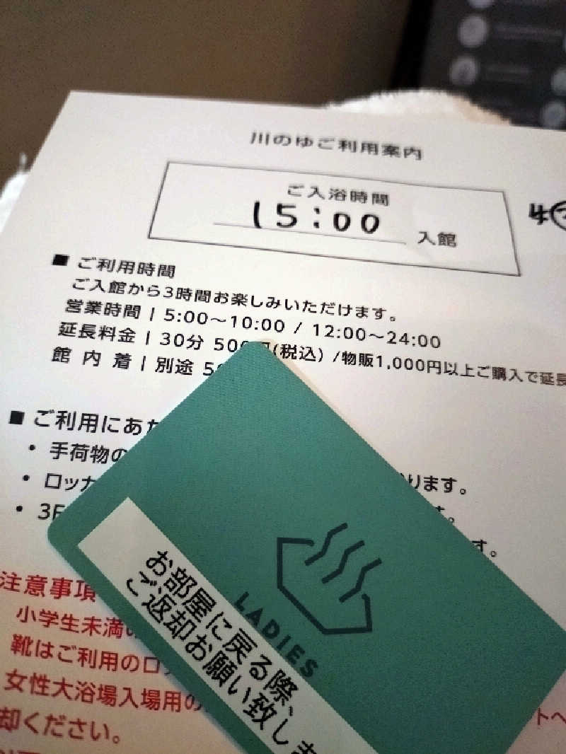 洗濯機は二層式さんの3S HOTEL ATSUGIのサ活写真