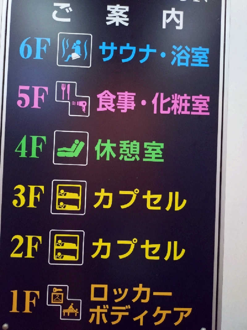 洗濯機は二層式さんのサウナセンター鶯谷本店のサ活写真