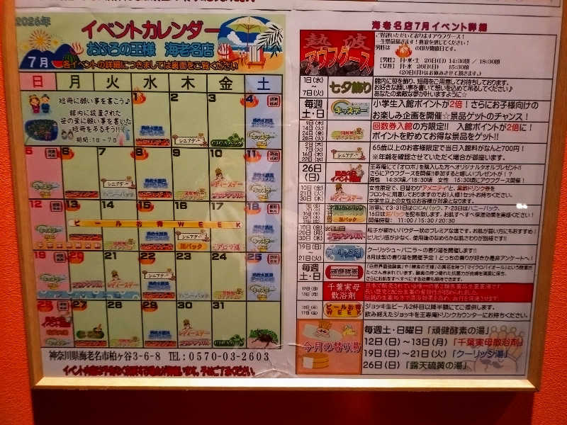 洗濯機は二層式さんのおふろの王様 海老名店のサ活写真