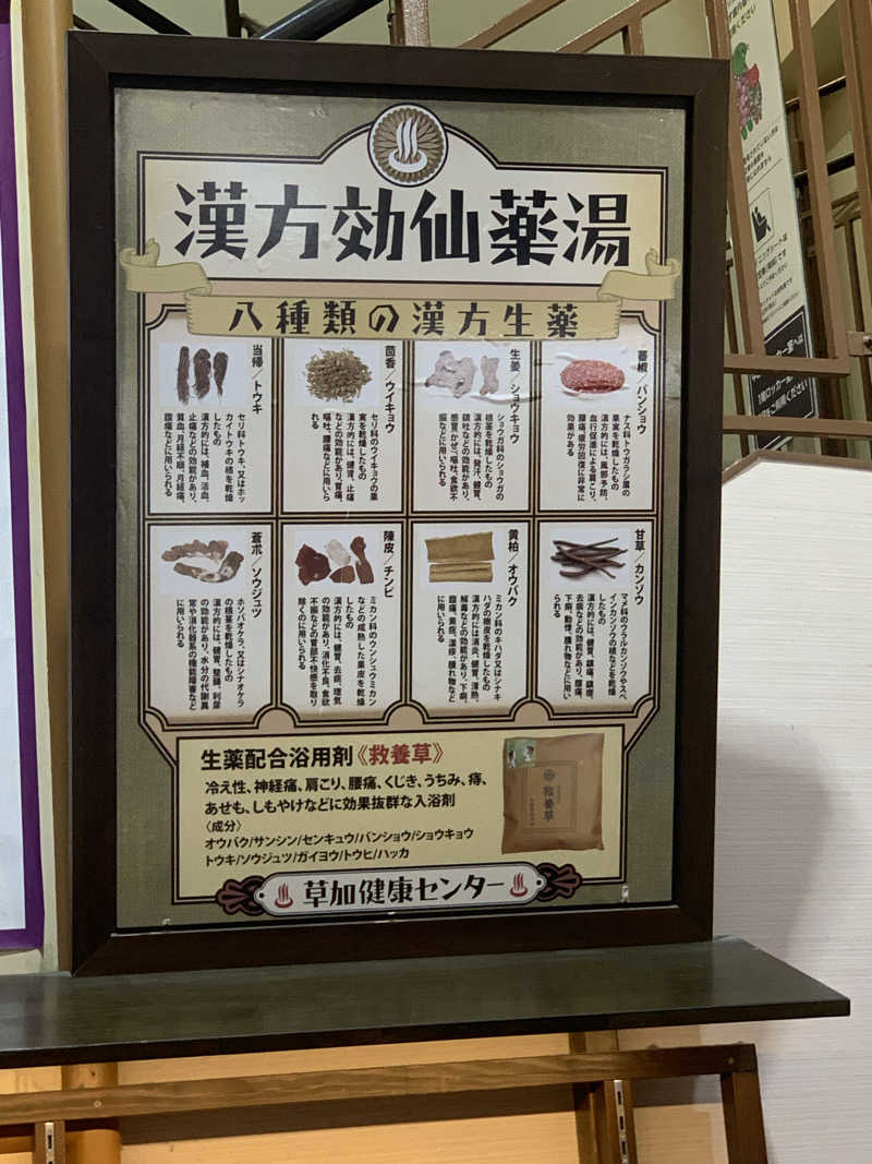 サウナボウズさんの湯乃泉 草加健康センターのサ活写真