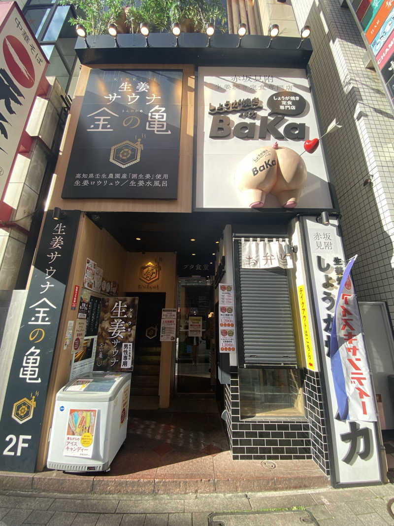 岩風呂さんの生姜サウナ「金の亀」のサ活写真