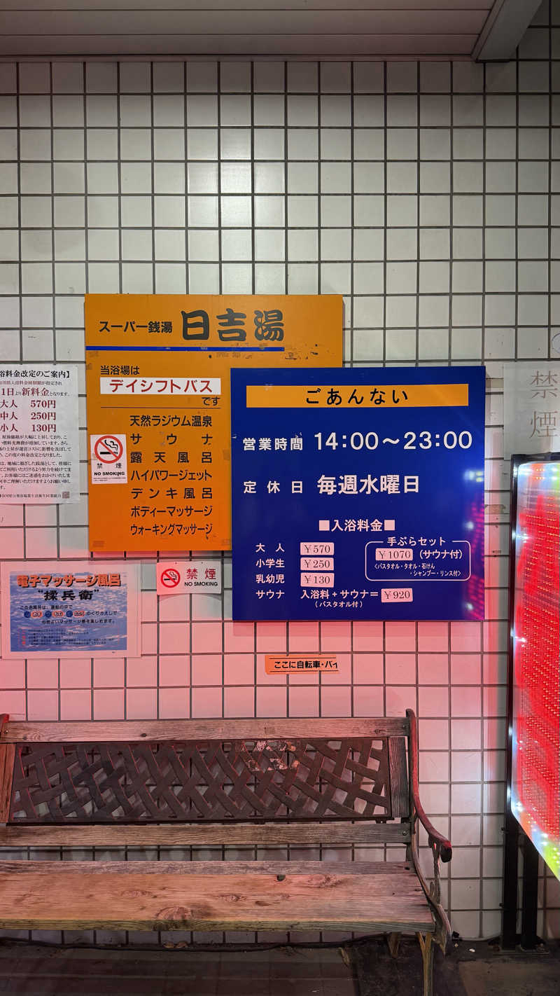nさんの日吉湯のサ活写真