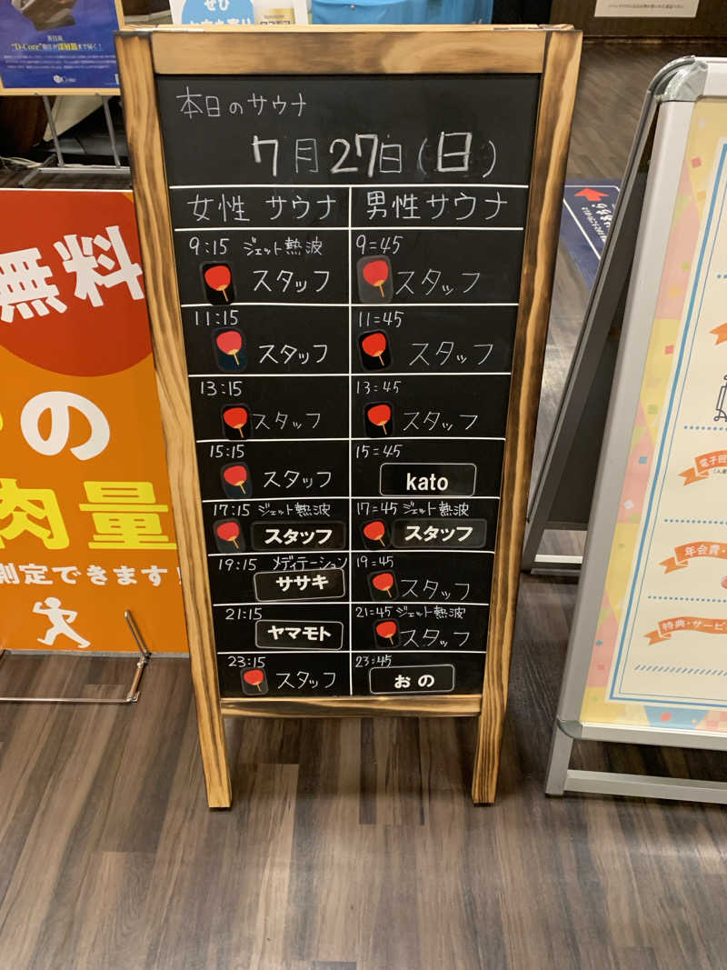 シーさんのコロナの湯 豊川店 (ホテルキャッスルイン豊川)のサ活写真