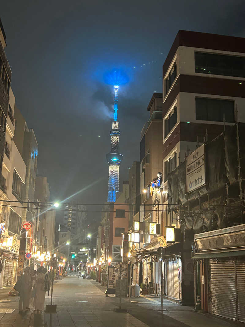 SUPER Kさんの天然温泉 凌雲の湯 御宿 野乃 浅草のサ活写真