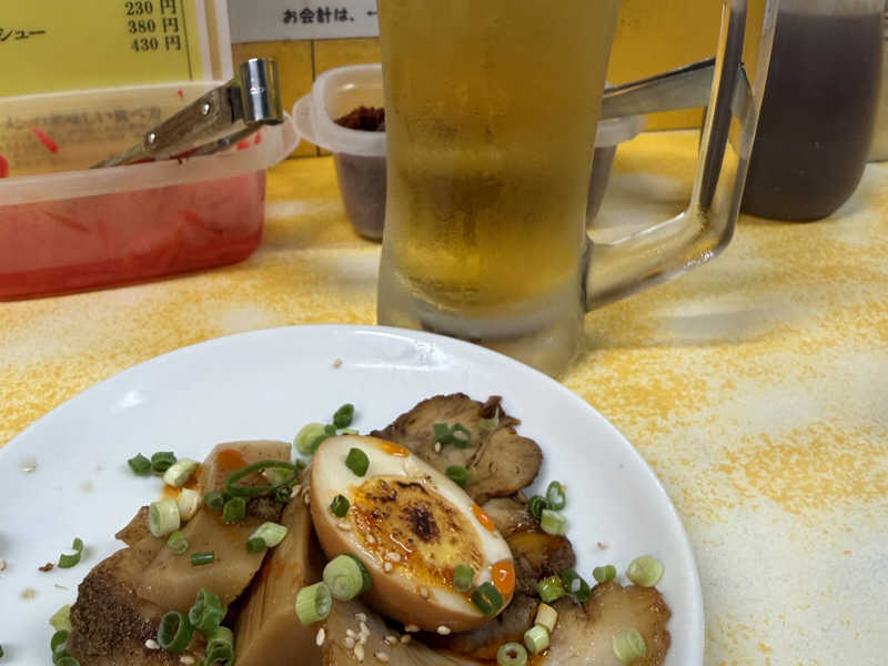 生ビール＋おつまみ三点盛り