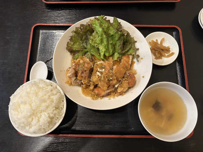 油淋鶏定食