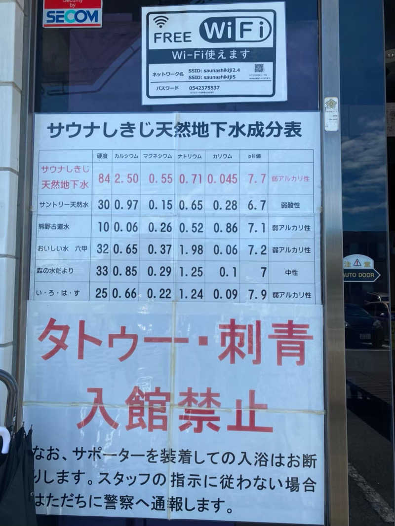 コットンさんのサウナしきじのサ活写真