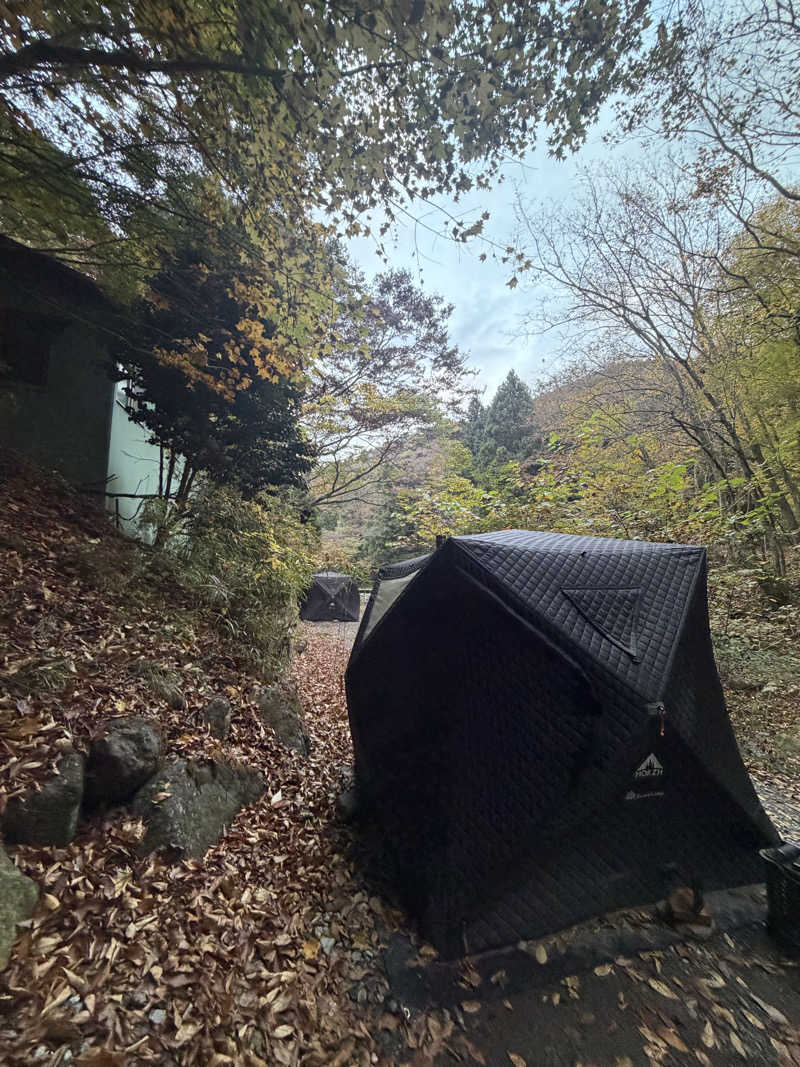 とらサウナさんの足柄のテントサウナ(滝サウナ)のサ活写真