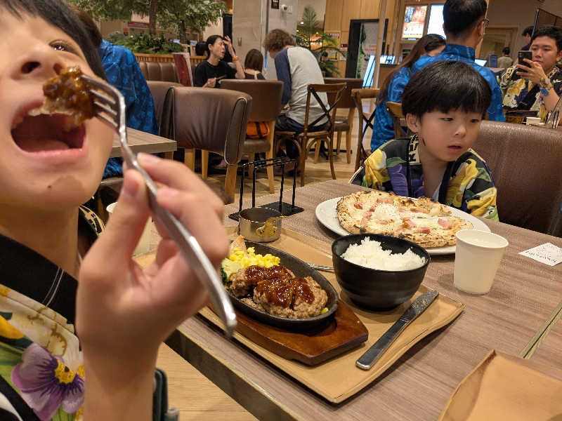 福田肇さんのスパジアムジャポンのサ活写真