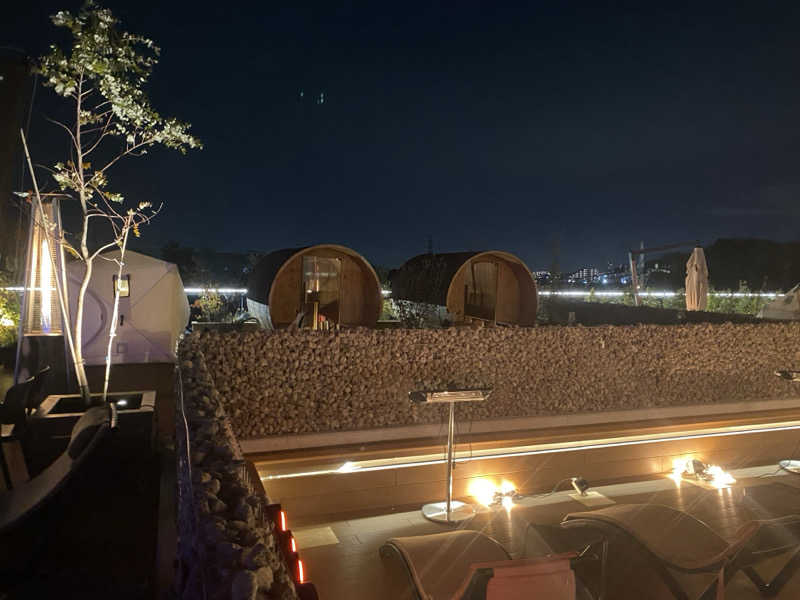 シンカ・サウナーさんの温泉バルコニー キング&クイーンのサ活写真