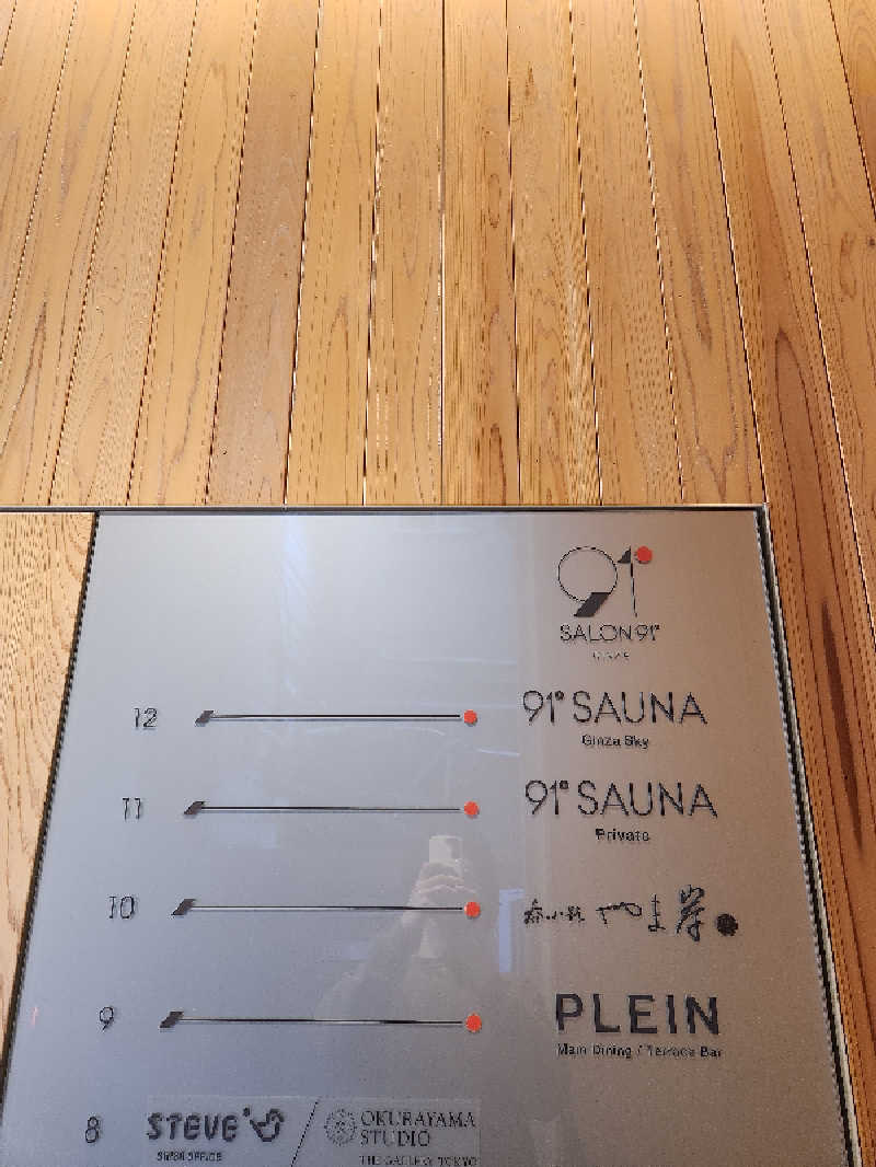 Ⓢさんの91° SAUNAのサ活写真