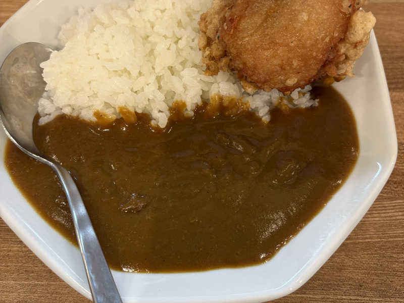カレー&唐揚げ